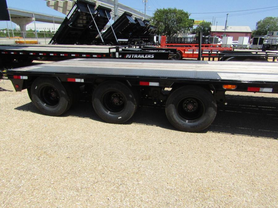 102″X20′ TRIPLE 10K AXLE HAUL TRAILER, NO RAMPS, 14 PLY TIRES, SPARE TIRE Image 1