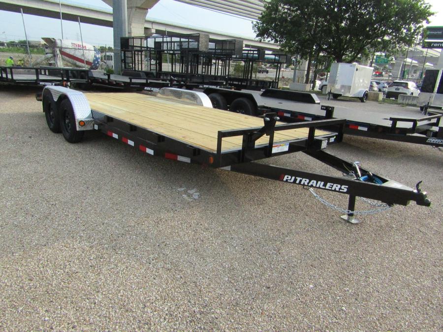 PJ C5, Car Hauler, 20' x 83", 7K, Spare Mount Image 0