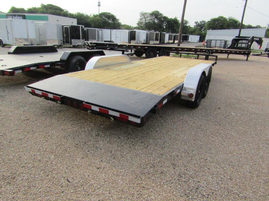 PJ C5, Car Hauler, 20' x 83", 7K, Spare Mount Image 1
