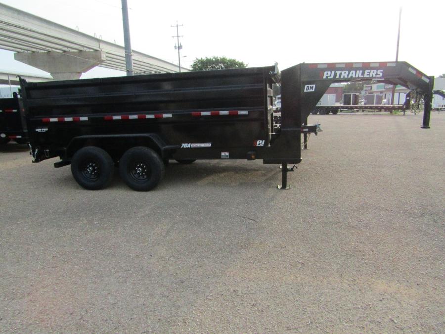 PJ DM, Dump, 14' x 83", 14k, Gooseneck Image 1