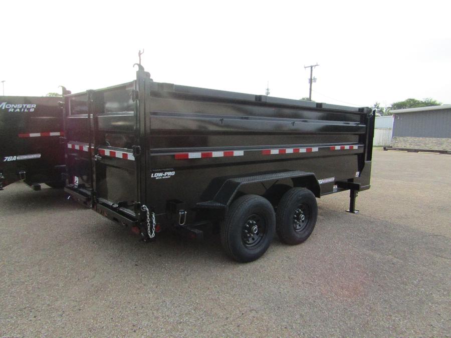 PJ DM, Dump, 14' x 83", 14k, Gooseneck Image 2