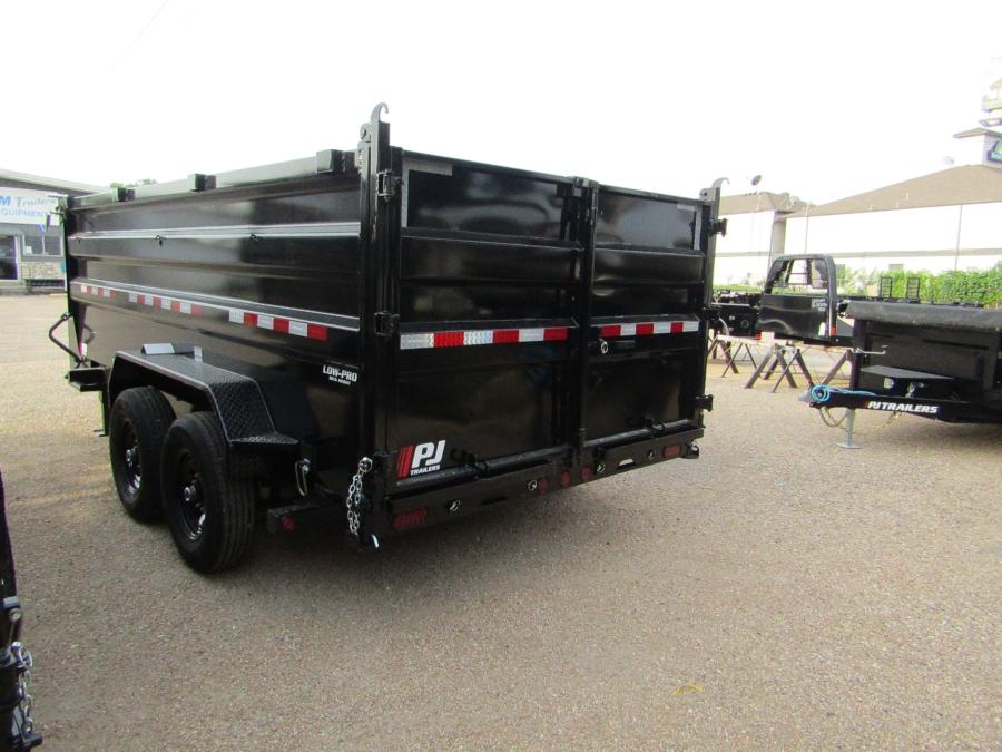 PJ DM, Dump, 14' x 83", 14k, Gooseneck Image 3
