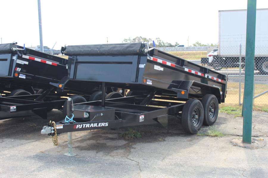 PJ TRAILERS D521 PJ 5X10 DUMP, EB1, 3.5K, SGATE 2AFRAME, Image 0