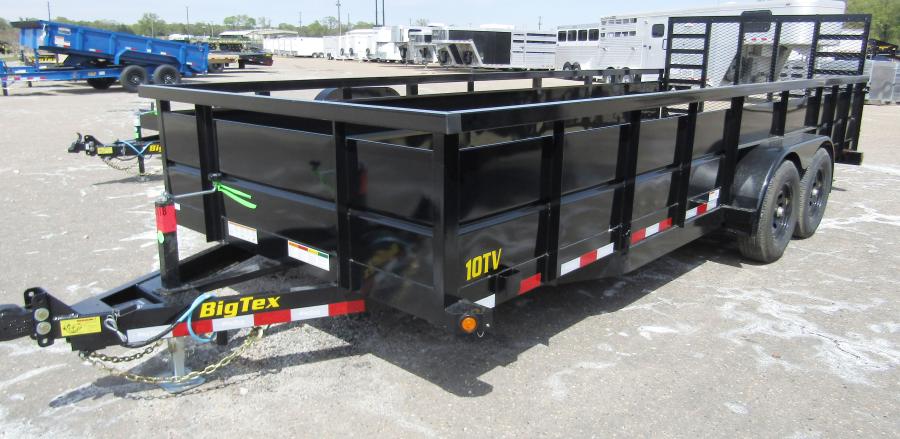 Big Tex 10TV 83" x 20 Pro Series Tandem Axle Vanguard Trailer Image 0