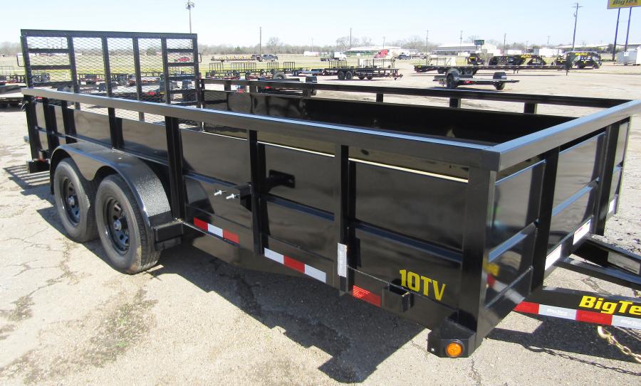 Big Tex 10TV 83" x 20 Pro Series Tandem Axle Vanguard Trailer Image 1