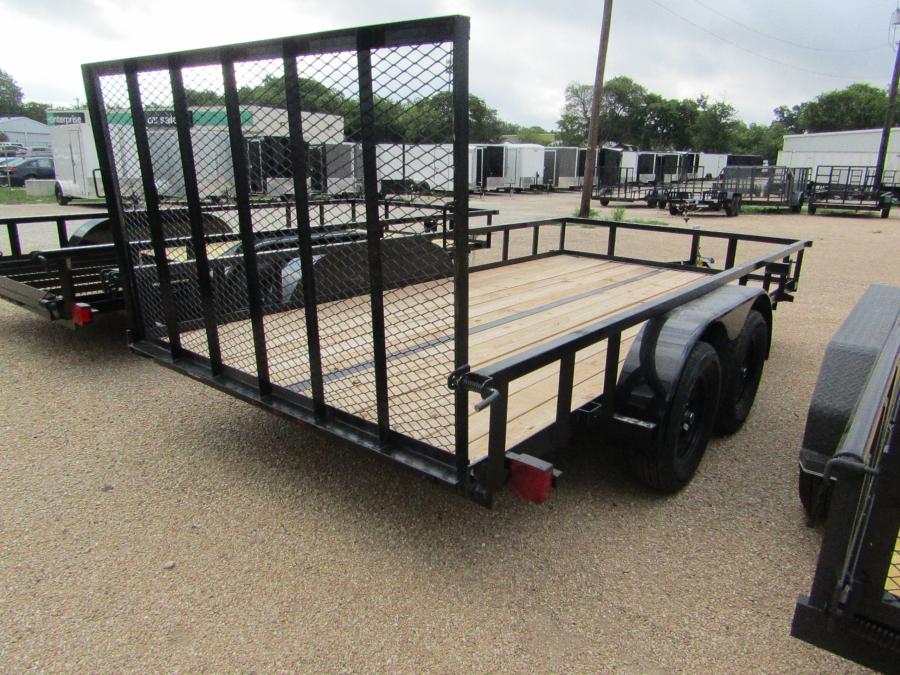 PJ TRAILERS COM7 7X14 TA RG COMMANDER UTLY Image 1