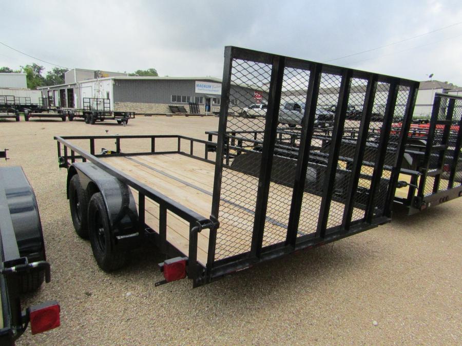 PJ TRAILERS COM7 7X14 TA RG COMMANDER UTLY Image 1