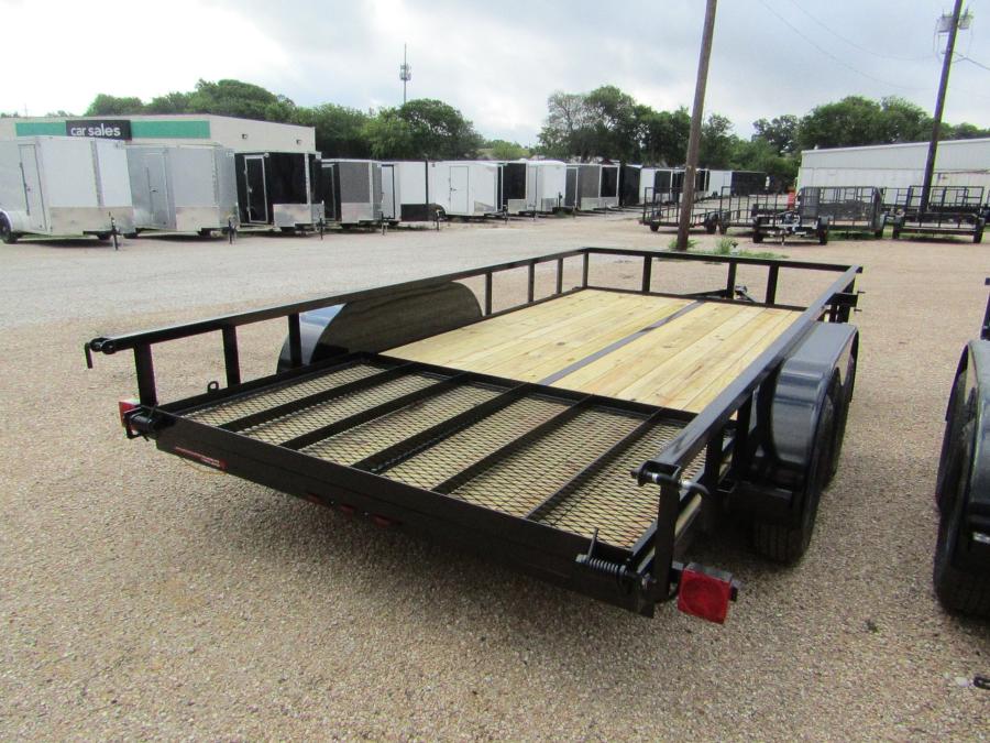 PJ TRAILERS COM7 7X14 TA RG COMMANDER UTLY Image 2