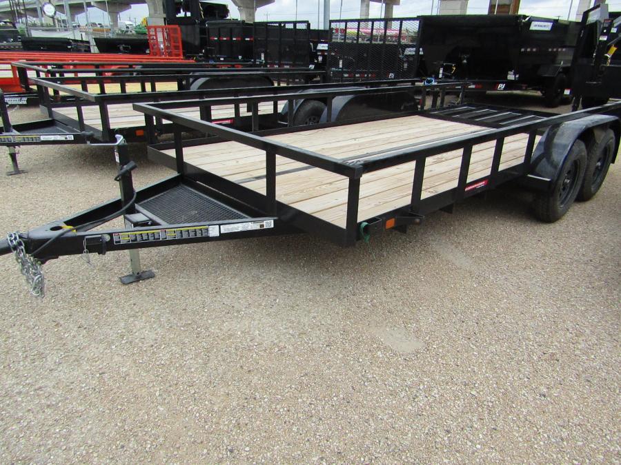 PJ TRAILERS COM7 7X16 TA RG COMMANDER UTLY Image 5