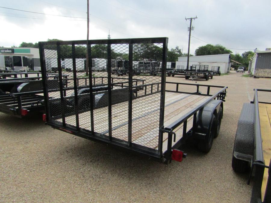 PJ TRAILERS COM7 7X16 TA RG COMMANDER UTLY Image 1