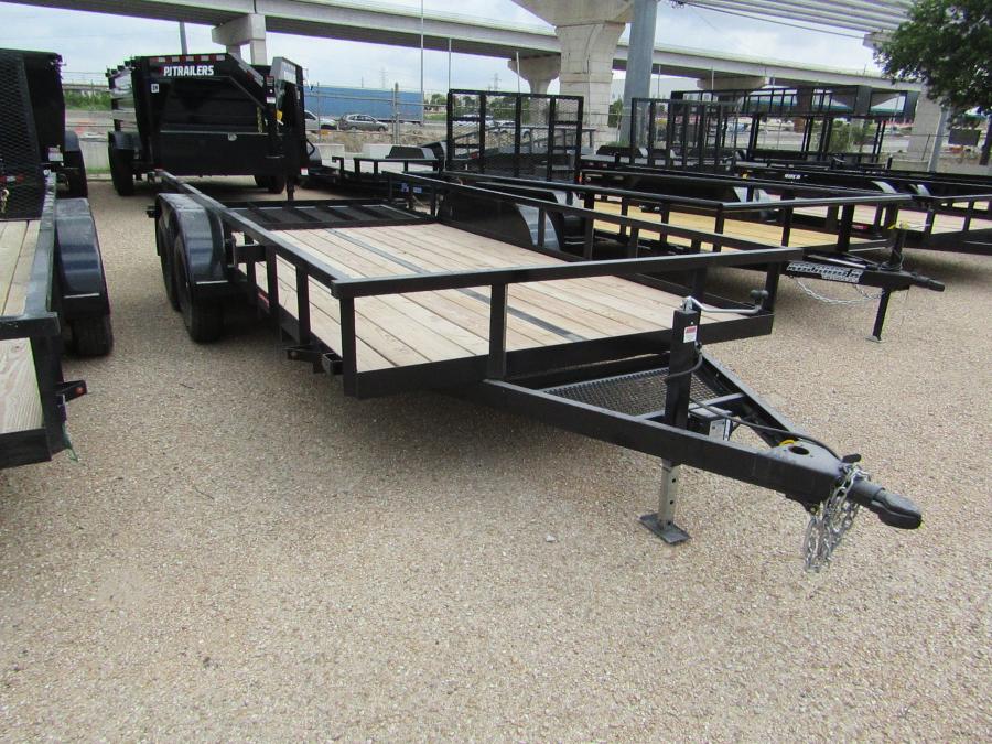 PJ TRAILERS COM7 7X16 TA RG COMMANDER UTLY Image 4
