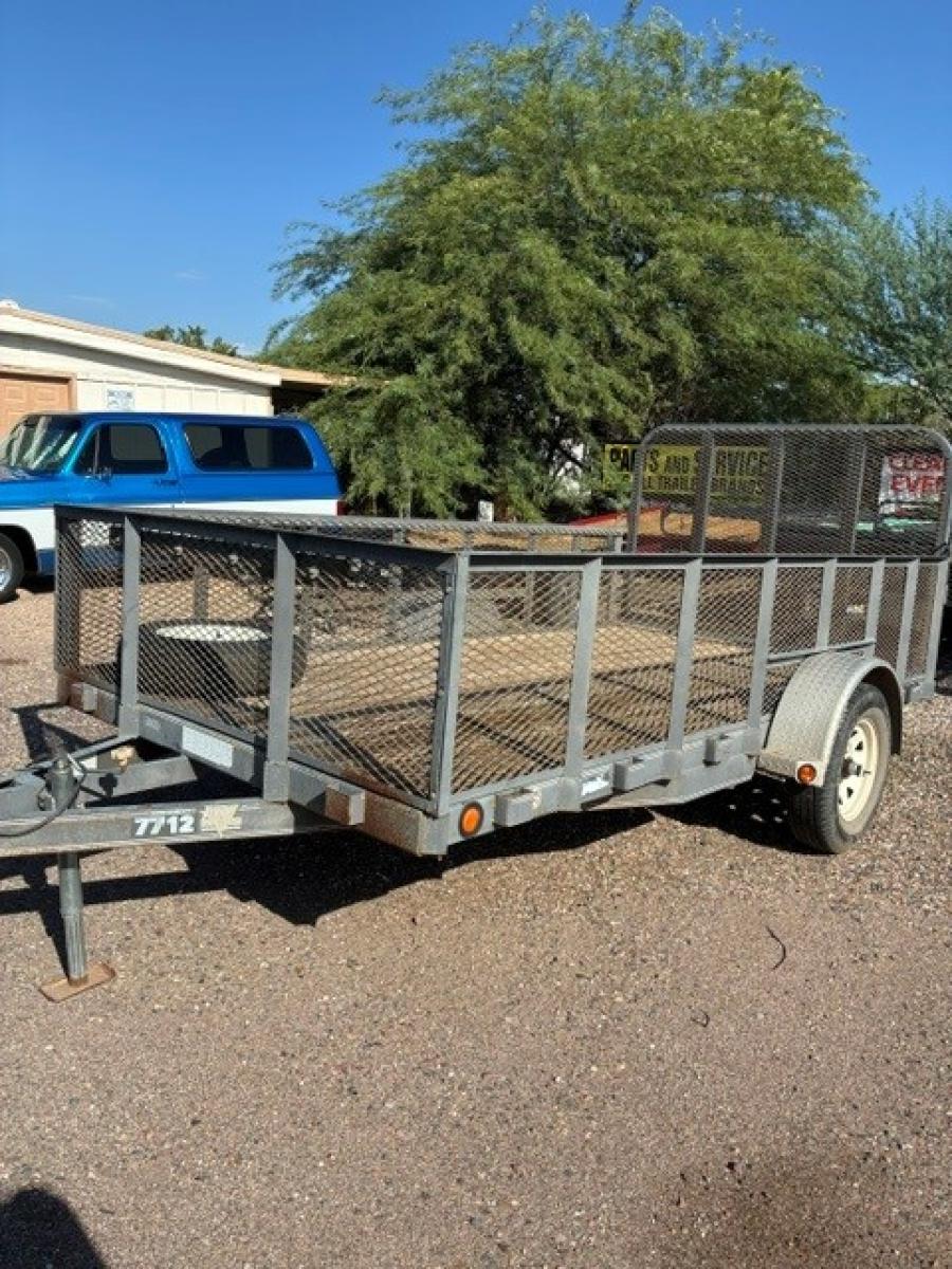 PJ 12' utility trailer Image 0