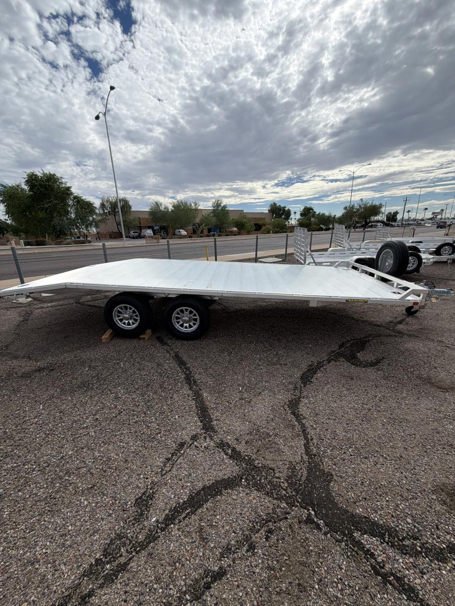 Aluma 1020 ALUMA 100" X 248" TA TRAILER WITH ALUMINUM TAILGATE Image 0