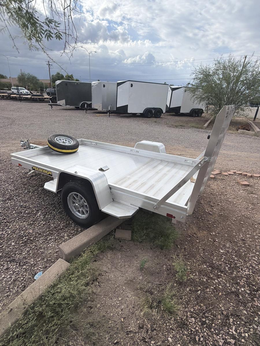 Aluma 6810 ALUMA 68" X 120" SA UTILITY TRAILER WITH TAILGATE Image 1