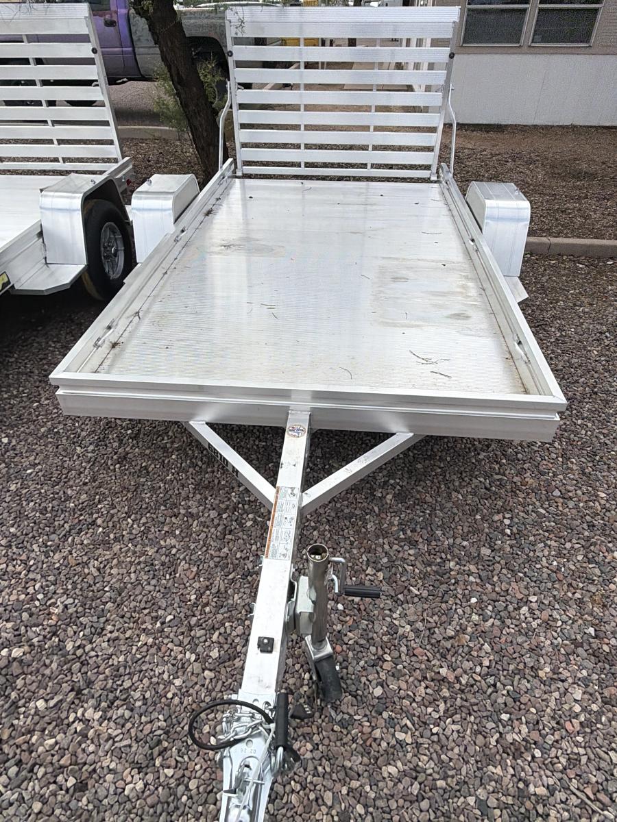 Aluma 6810 ALUMA 68" X 120" SA UTILITY TRAILER WITH TAILGATE Image 0