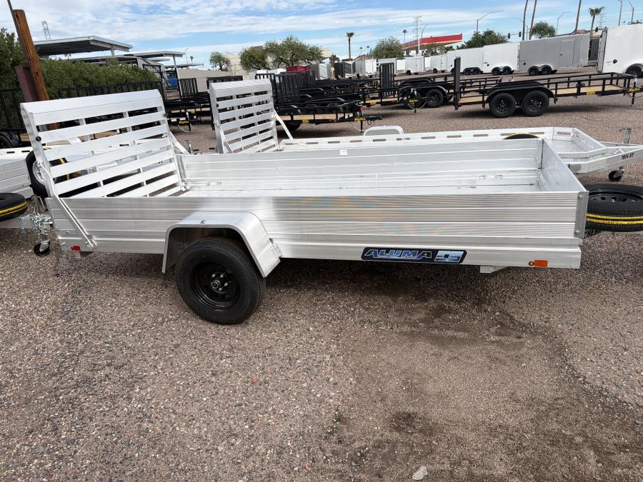 Aluma 6812 ALUMA 68" X 12 HEAVY SA TRAILER, STRAIGHT TAILGATE Image 0