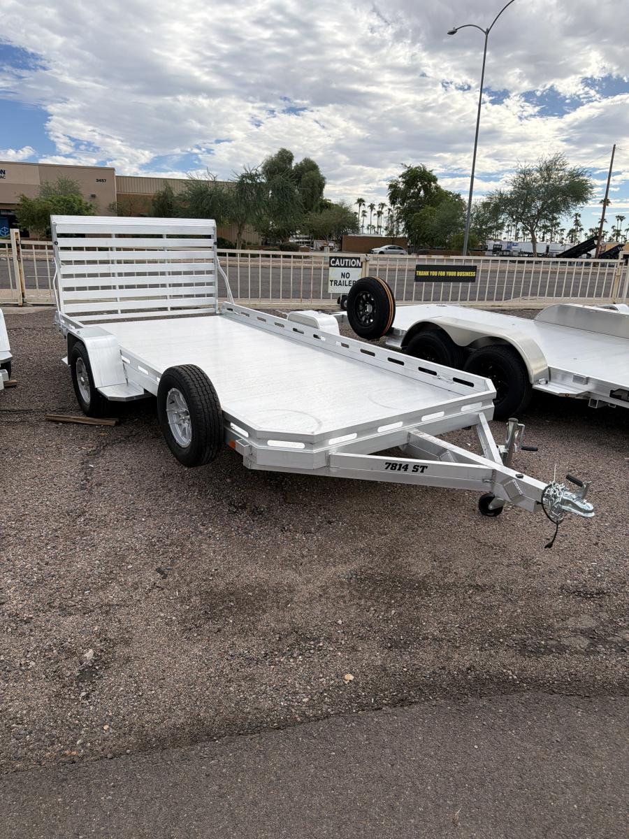 Aluma 7814 ALUMA 78" X 170" SA UTILITY TRAILER ESERIES Image 0