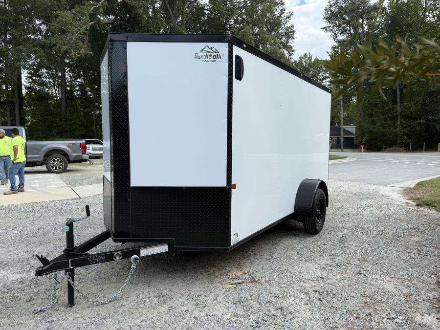 ROCK SOLID CARGO 6X12 SA W/ RAMP DOOR Image 1