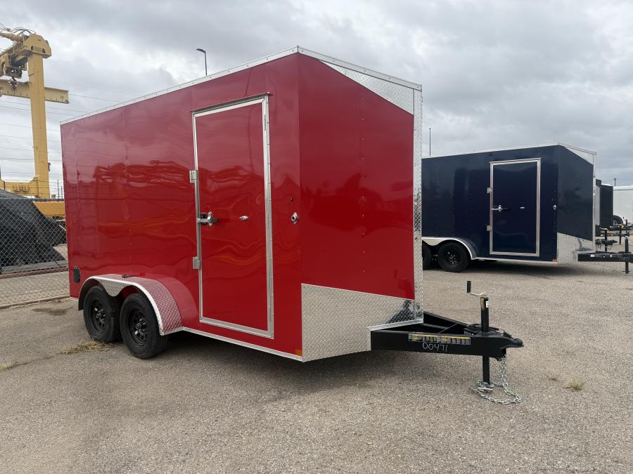 2026 7x14 Carryon Cargo Trailer w/ Rear Ramp Door Image 0
