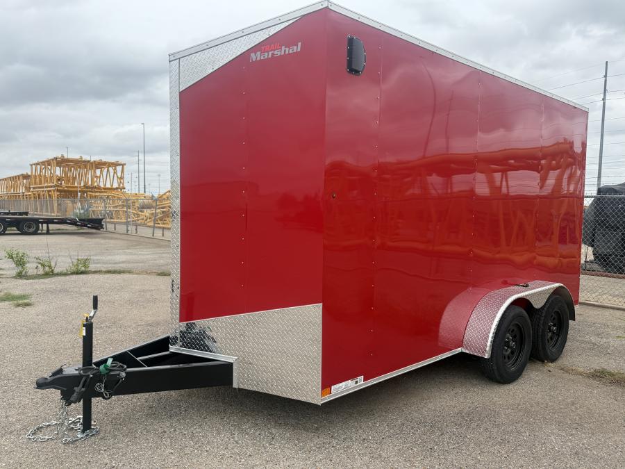 2026 7x14 Carryon Cargo Trailer w/ Rear Ramp Door Image 1