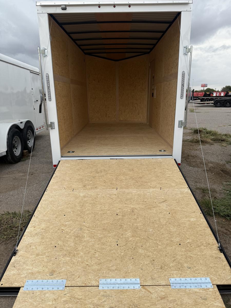 7x14 Carryon Enclosed Cargo Trailer 7K Image 4