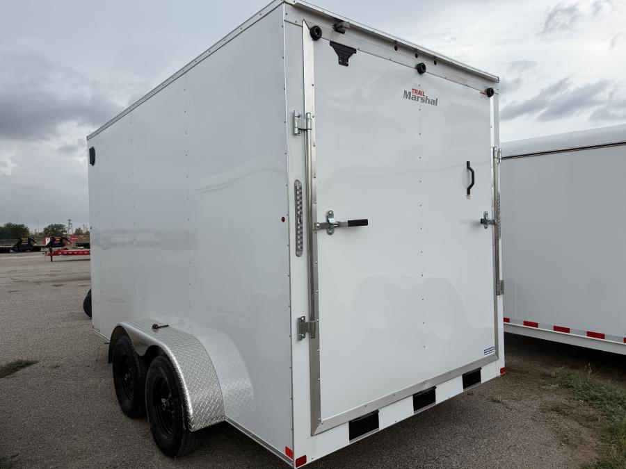 7x14 Carryon Enclosed Cargo Trailer 7K Image 2