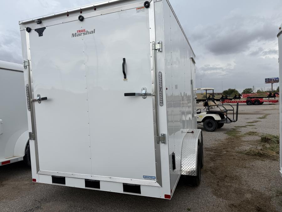 7x14 Carryon Enclosed Cargo Trailer 7K Image 3