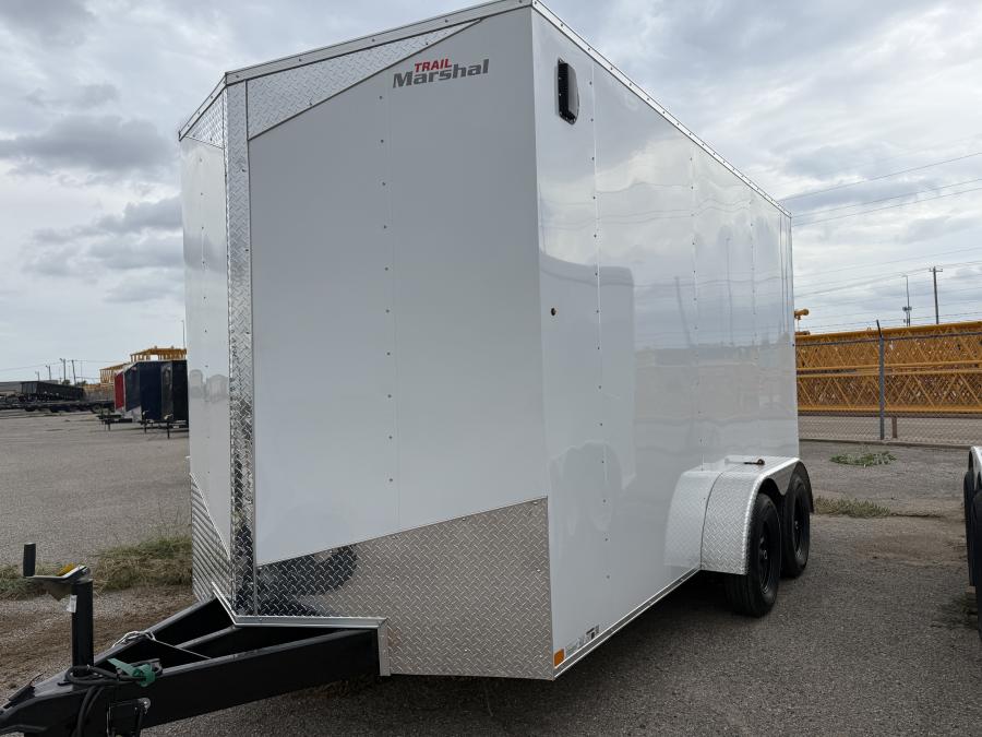 7x14 Carryon Enclosed Cargo Trailer 7K Image 0