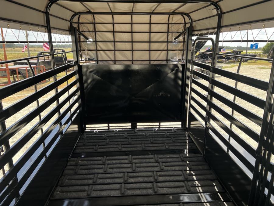 24' x 6'8" x 7' GN LIVESTOCK TRAILER BY DELTA MFG Image 9