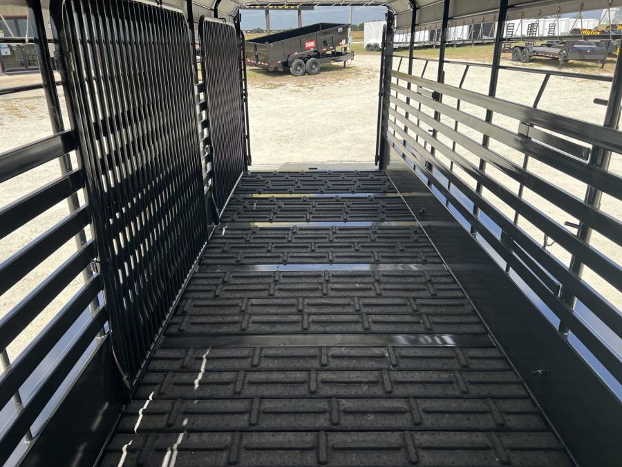 24' x 6'8" x 7' GN LIVESTOCK TRAILER BY DELTA MFG Image 10