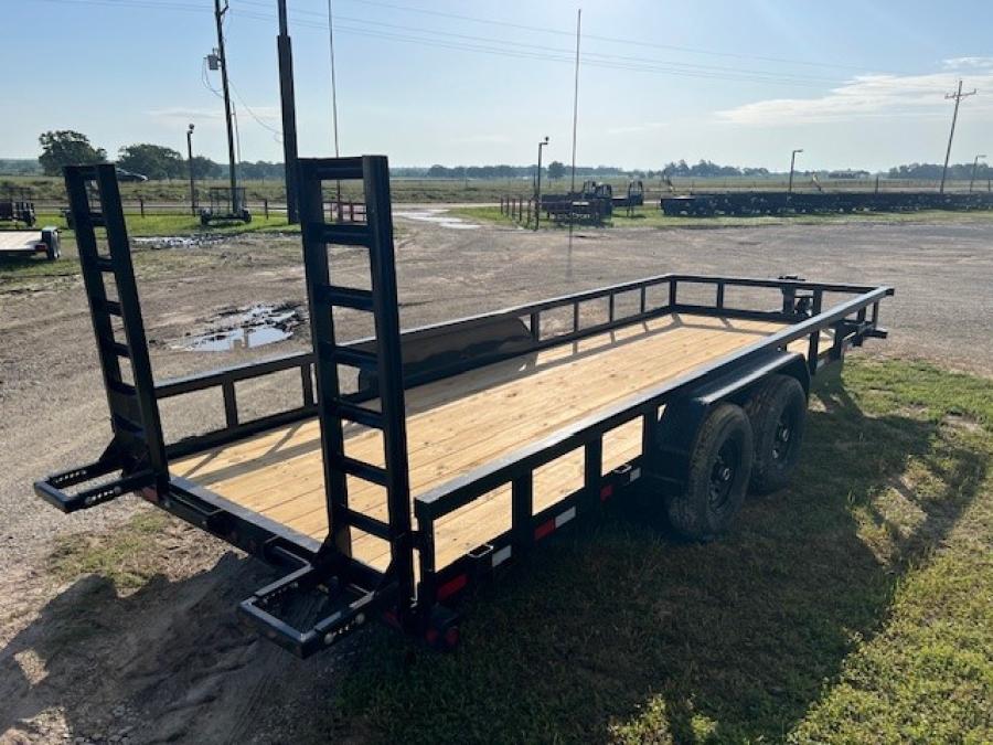Big Tex 14PI, Utility, 83" x 20', 14K, 5' Stand Up Ramps Image 2