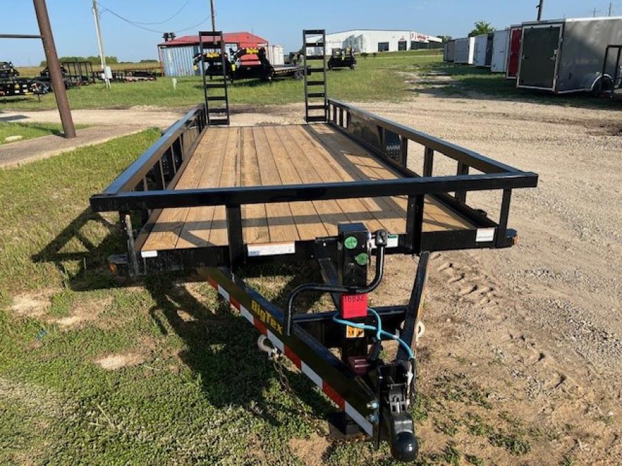 Big Tex 14PI, Utility, 83" x 20', 14K, 5' Stand Up Ramps Image 3