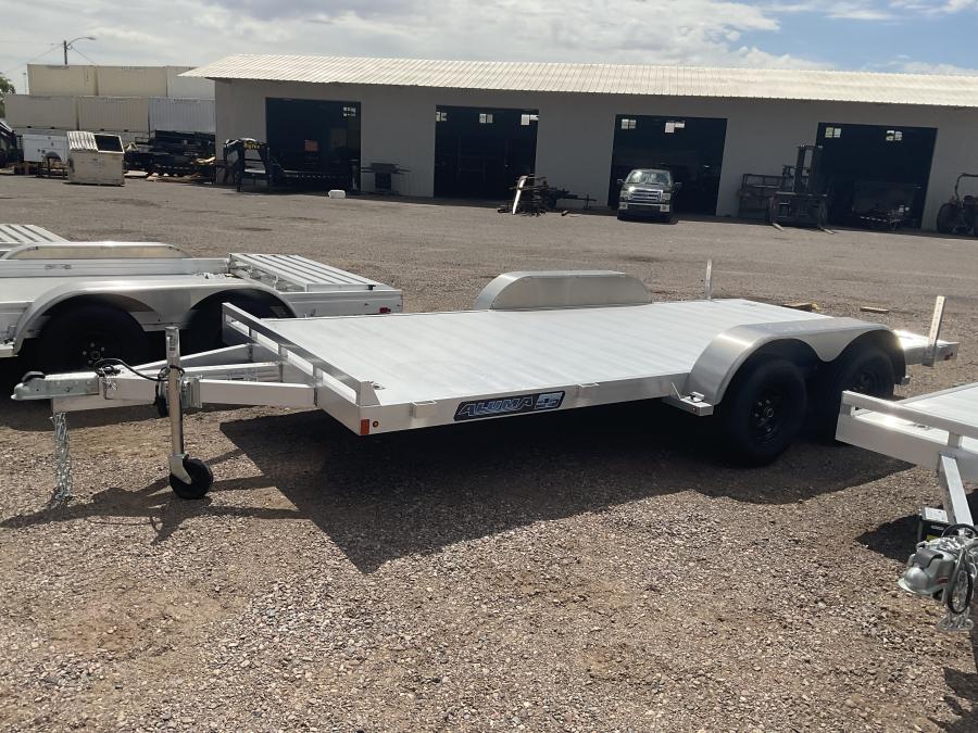 Aluma 7814 ALUMA 78" X 170" SA UTILITY TRAILER ESERIES WOOD Image 1