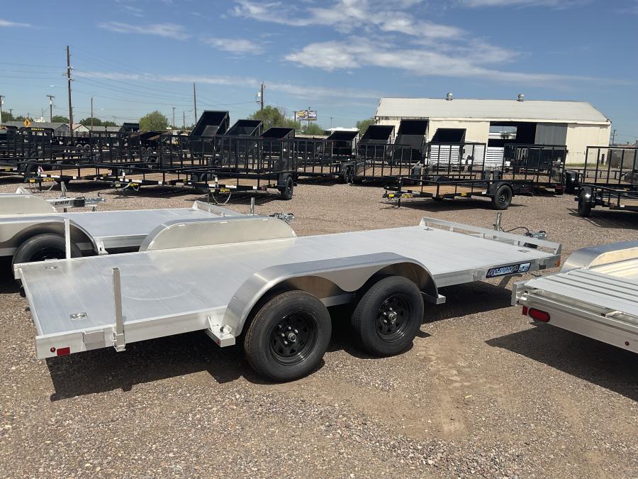 Aluma 7814 ALUMA 78" X 170" SA UTILITY TRAILER ESERIES WOOD Image 3