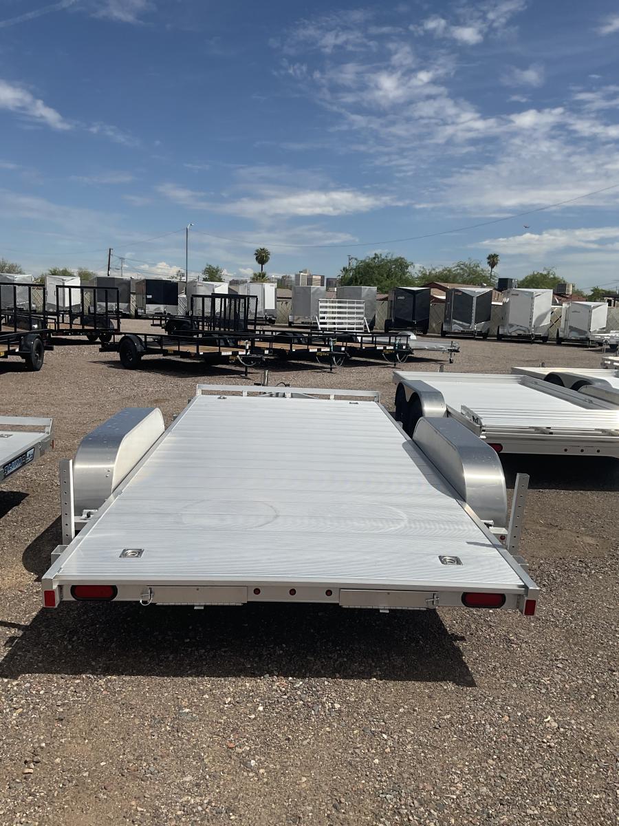 Aluma 7814 ALUMA 78" X 170" SA UTILITY TRAILER ESERIES WOOD Image 2