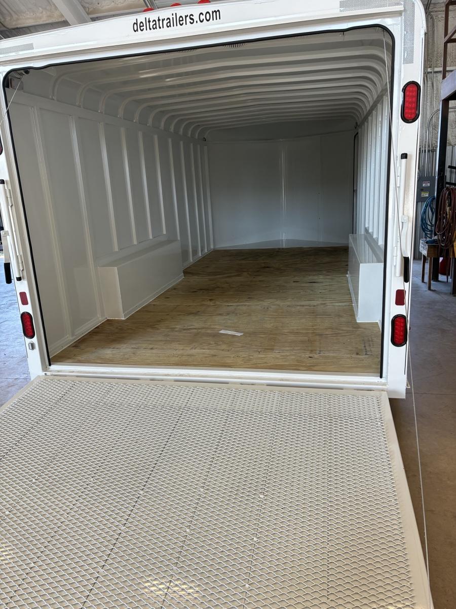 STEEL CARGO 20' x 8' x 6'6" TRAILER BY DELTA MFG Image 1