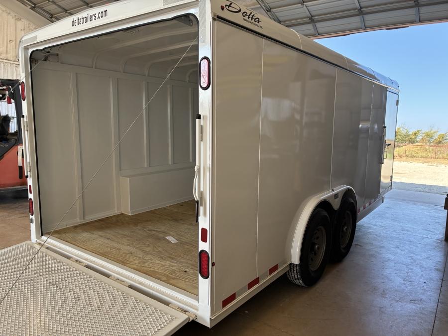 STEEL CARGO 20' x 8' x 6'6" TRAILER BY DELTA MFG Image 3