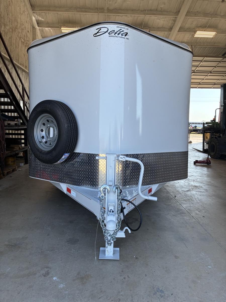 STEEL CARGO 20' x 8' x 6'6" TRAILER BY DELTA MFG Image 4
