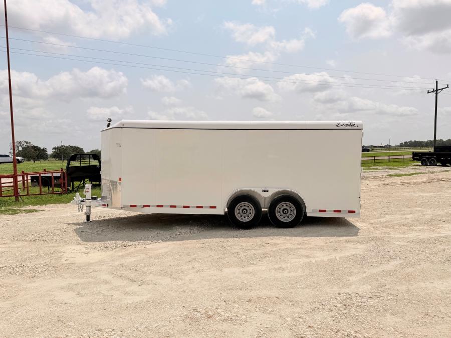 STEEL CARGO 20' x 8' x 6'6" TRAILER BY DELTA MFG Image 5
