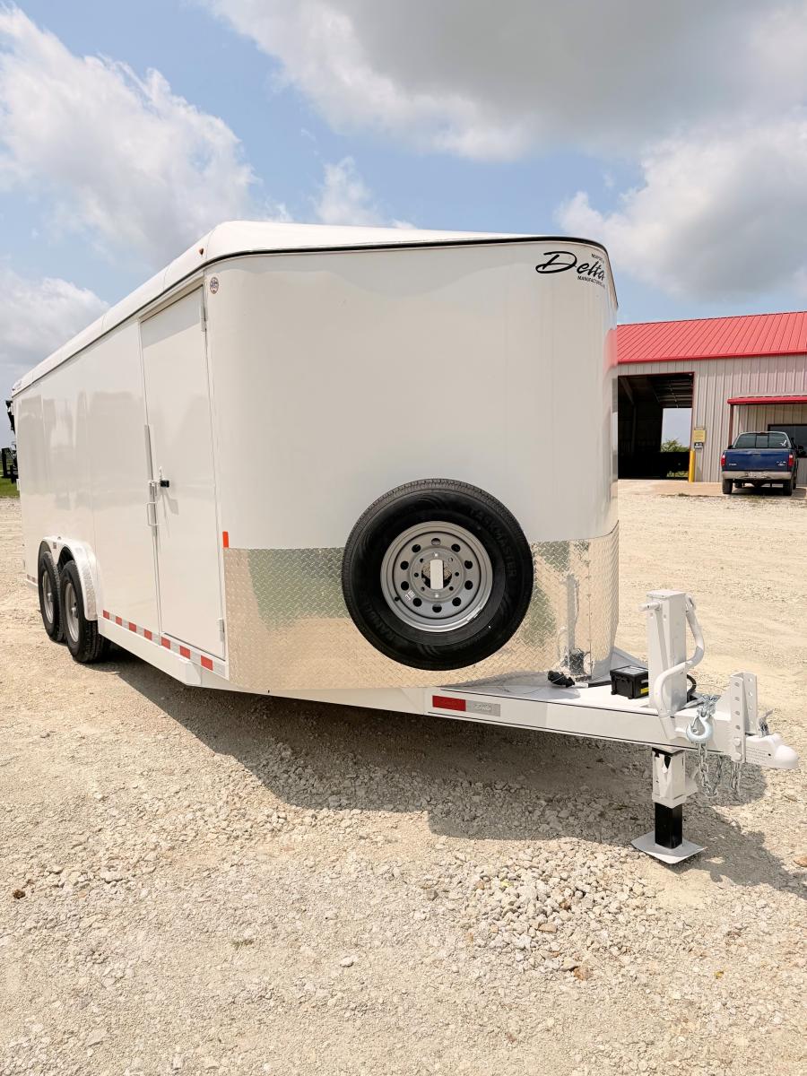 STEEL CARGO 20' x 8' x 6'6" TRAILER BY DELTA MFG Image 2