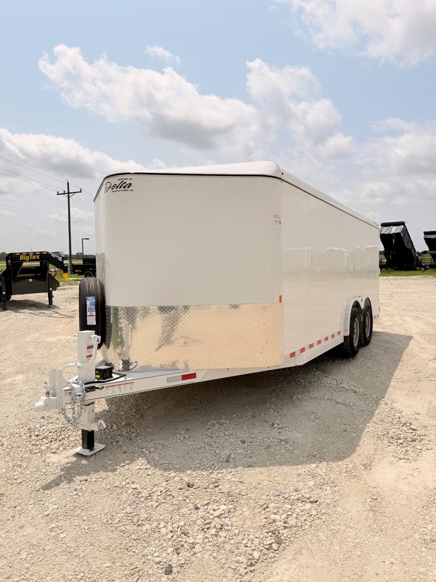 STEEL CARGO 20' x 8' x 6'6" TRAILER BY DELTA MFG Image 7