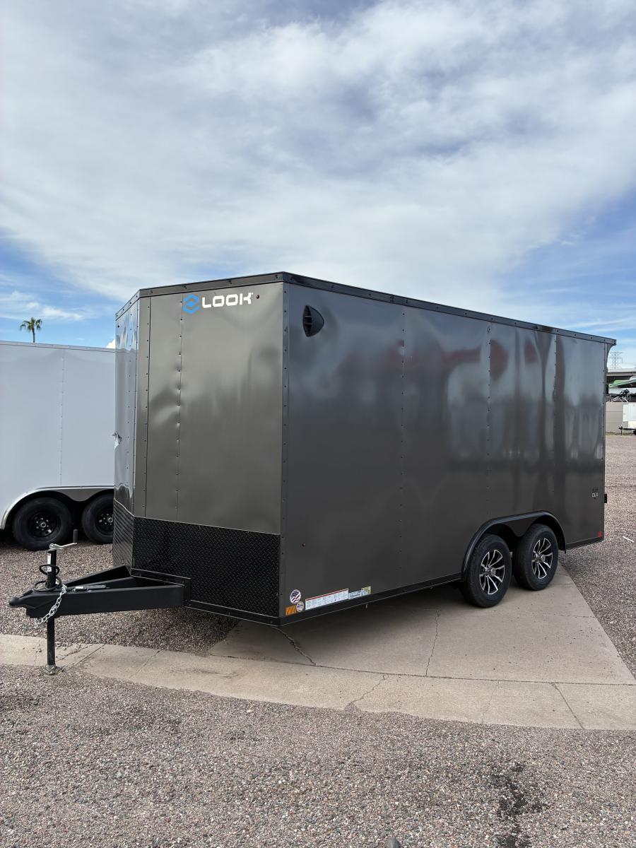 K-DX 102X16 EX DLX FLAT TOP VNOSE ENCLOSED CARGO 7K Image 0