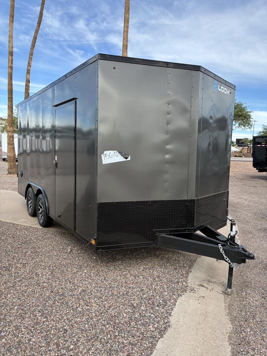 K-DX 102X16 EX DLX FLAT TOP VNOSE ENCLOSED CARGO 7K Image 1