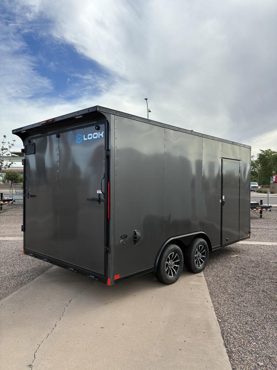 K-DX 102X16 EX DLX FLAT TOP VNOSE ENCLOSED CARGO 7K Image 3