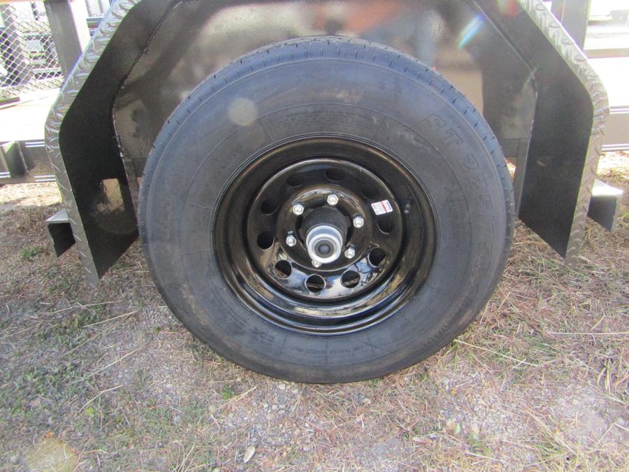 77X12 HEAVY DUTY SINGLE AXLE BY ROCKING R Image 1