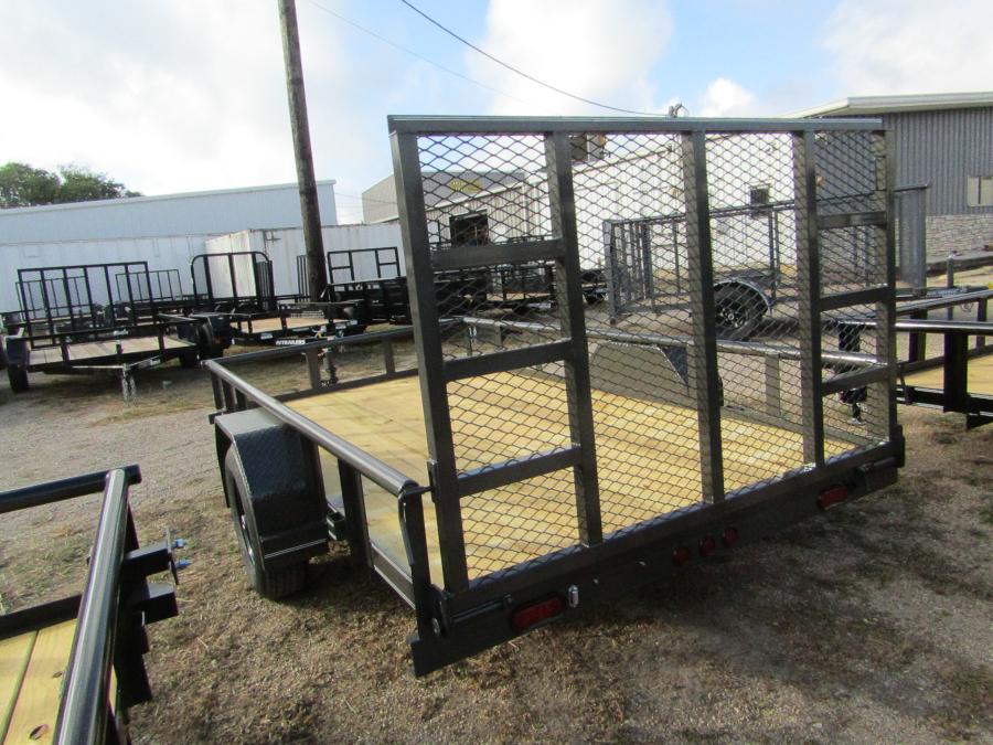 77X12 HEAVY DUTY SINGLE AXLE BY ROCKING R Image 4