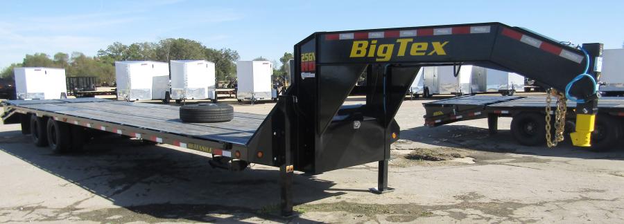 Big Tex 25GN, Gooseneck, 102" x 40', 25.9K, Dovetail, Mega Ramps Image 0