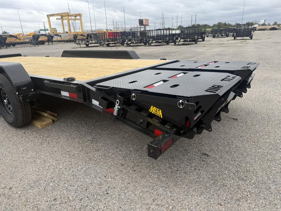 Big Tex 21EH 83" x 24' Tri-Axle Equipment Trailer Image 1