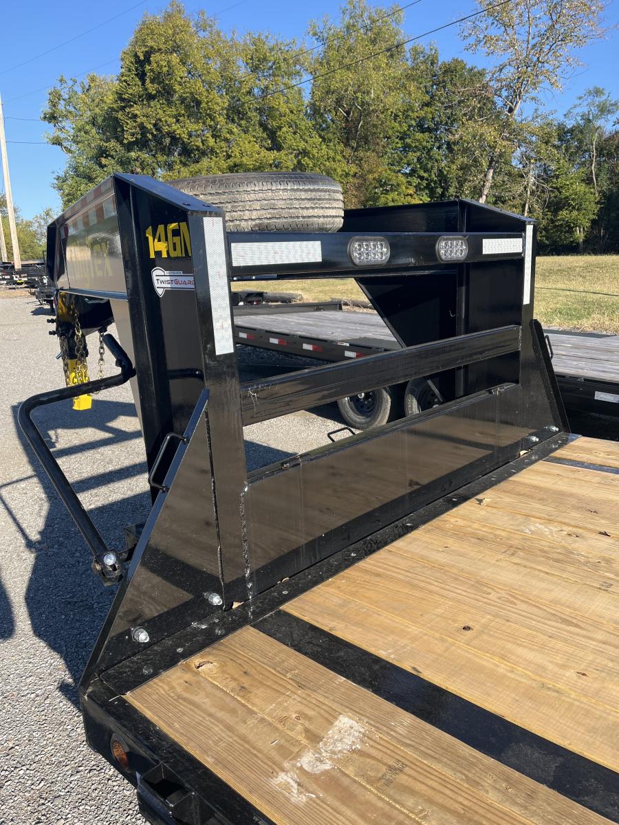 Big Tex 14GN, Gooseneck, 102" x 33', 15.9K, Dovetail, Mega Ramps Image 2