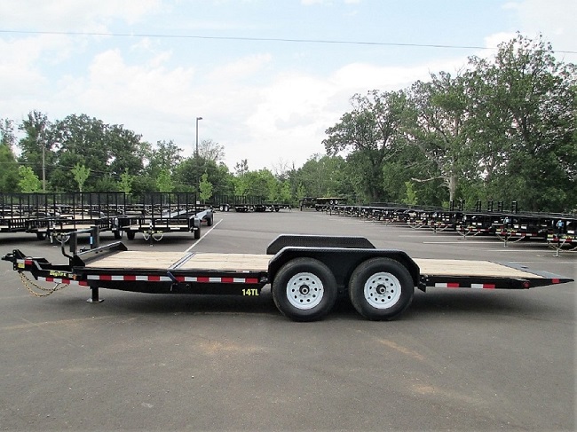 Big Tex 14TL-83" x 22 (16 + 6) Heavy Duty Tilt Bed Trailer